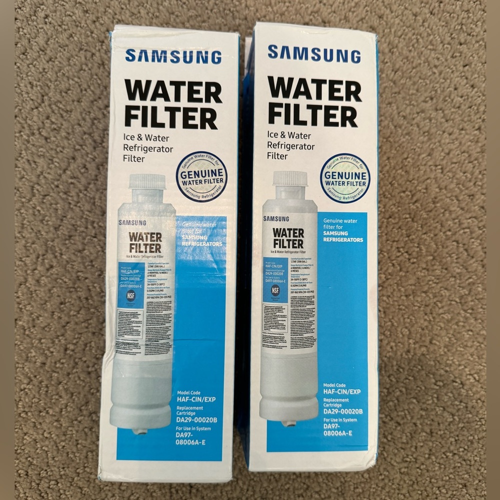 Samsung Water Filters x2 DA29-00020B